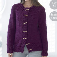 Load image into Gallery viewer, Knitting Pattern: Super Chunky Sweater and Cardigan