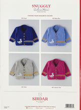 Load image into Gallery viewer, Knitting Pattern: Duck Cardigan and Blanket for Babies 0-2 Years