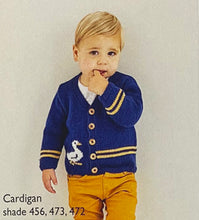 Load image into Gallery viewer, Knitting Pattern: Duck Cardigan and Blanket for Babies 0-2 Years