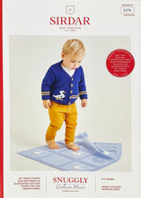 Load image into Gallery viewer, Knitting Pattern: Duck Cardigan and Blanket for Babies 0-2 Years