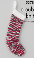 Load image into Gallery viewer, Knitting Pattern: Christmas Decorations in Sparkle Yarn