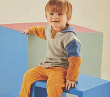 Load image into Gallery viewer, SALE: Knitting Pattern: Hoodie for 0-2 Year Olds in DK Yarn