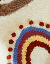 Load image into Gallery viewer, NEW Knitting Pattern: Shorts Suit with Rainbow in 4 Ply Yarn for Babies 0-24 Months