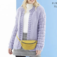 Load image into Gallery viewer, Knitting Pattern: Ladies Cardigans and Hats in Super Chunky Yarn