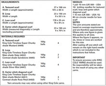 Load image into Gallery viewer, Knitting Pattern: Scarves in Super Chunky Yarn
