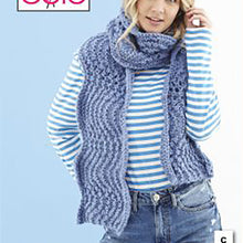 Load image into Gallery viewer, Knitting Pattern: Scarves in Super Chunky Yarn
