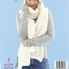 Load image into Gallery viewer, Knitting Pattern: Ladies Hats and Scarf in Super Chunky Yarn