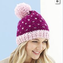 Load image into Gallery viewer, Knitting Pattern: Ladies Hats and Scarf in Super Chunky Yarn