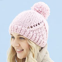 Load image into Gallery viewer, Knitting Pattern: Ladies Hats and Scarf in Super Chunky Yarn