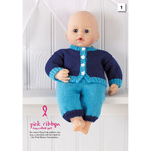 Load image into Gallery viewer, Knitting Pattern: Doll Clothes in DK Yarn