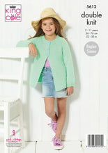 Load image into Gallery viewer, SALE: Knitting Pattern: Summer Sweater and Cardigan for 2-11 Years