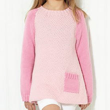 Load image into Gallery viewer, SALE: Knitting Pattern: Summer Sweater and Cardigan for 2-11 Years