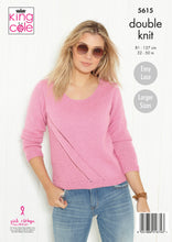 Load image into Gallery viewer, Knitting Pattern: Summer Vest and Sweater for Ladies in DK Yarn