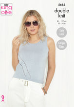 Load image into Gallery viewer, Knitting Pattern: Summer Vest and Sweater for Ladies in DK Yarn