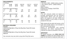 Load image into Gallery viewer, Knitting Pattern: Ladies Cable Sweater and Cardigan in DK Yarn