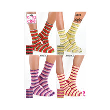 Load image into Gallery viewer, Knitting Pattern: Socks for Adults and Kids in 4 Ply Yarn