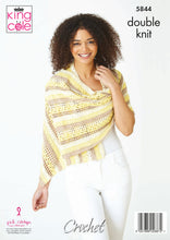 Load image into Gallery viewer, Crochet Pattern: Summer Shawl and Wrap in DK Yarn