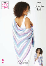 Load image into Gallery viewer, Crochet Pattern: Summer Shawl and Wrap in DK Yarn