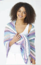 Load image into Gallery viewer, Crochet Pattern: Summer Shawl and Wrap in DK Yarn