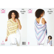 Load image into Gallery viewer, Crochet Pattern: Summer Shawl and Wrap in DK Yarn