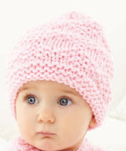 Load image into Gallery viewer, Knitting Pattern: Baby Jacket, Sweater, Hat and Blanket in Chunky Yarn