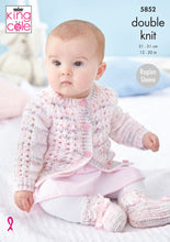 Load image into Gallery viewer, Knitting Pattern: Baby Matinee Coat, Cardigans and Bootees for Premature to 12 months