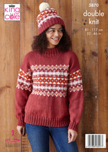 Load image into Gallery viewer, Knitting Pattern: Ladies Sweaters, Cowl and Hat