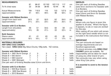 Load image into Gallery viewer, Knitting Pattern: Ladies Striped Sweaters in Chunky Yarn