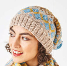 Load image into Gallery viewer, Knitting Pattern: Hats, Scarf and Wristwarmer in DK Yarn