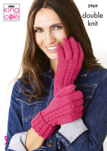Load image into Gallery viewer, Knitting Pattern: Ladies Gloves and Mittens in DK Yarn