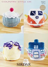 Load image into Gallery viewer, SALE: Knitting and Crochet Pattern: Tea Cosies in DK Yarn