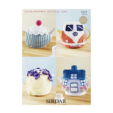 Load image into Gallery viewer, SALE: Knitting and Crochet Pattern: Tea Cosies in DK Yarn