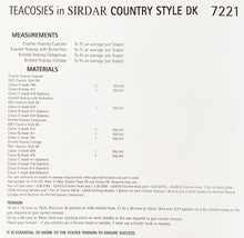 Load image into Gallery viewer, SALE: Knitting and Crochet Pattern: Tea Cosies in DK Yarn