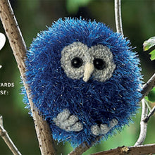 Load image into Gallery viewer, Knitting Pattern: Owls in Tinsel Chunky Yarn