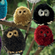Load image into Gallery viewer, Knitting Pattern: Owls in Tinsel Chunky Yarn