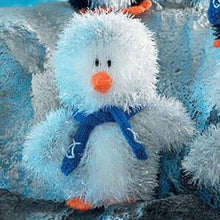 Load image into Gallery viewer, Knitting Pattern: Penguin Family in Tinsel Chunky Yarn