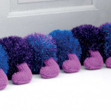 Load image into Gallery viewer, Knitting Pattern: Centipedes in Tinsel Chunky Yarn