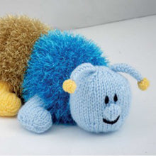 Load image into Gallery viewer, Knitting Pattern: Centipedes in Tinsel Chunky Yarn