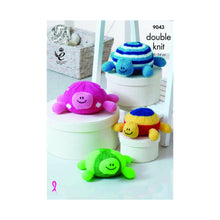 Load image into Gallery viewer, Knitting Pattern: Tortoise Knitted Toys in DK Yarn