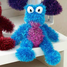 Load image into Gallery viewer, Knitting Pattern: Frog in Tinsel Chunky Yarn