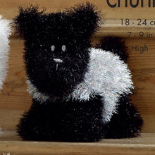 Load image into Gallery viewer, SALE: Knitting Pattern: Dogs in Tinsel Chunky Yarn
