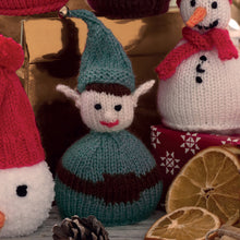 Load image into Gallery viewer, Knitting Pattern: Christmas Candy Cosies