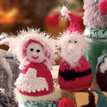 Load image into Gallery viewer, Knitting Pattern: Christmas Candy Cosies