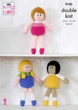 Load image into Gallery viewer, Knitting Pattern: Dolls in DK Yarn