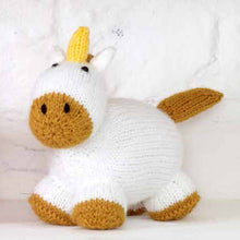 Load image into Gallery viewer, Knitting Pattern: Horse, Unicorn and Zebra in DK Yarn