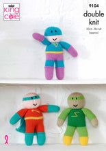 Load image into Gallery viewer, Knitting Pattern: Superheroes in DK Yarn