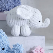 Load image into Gallery viewer, Knitting Pattern: Elephants in King Cole Yummy and Funny Yummy Yarn