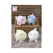 Load image into Gallery viewer, Knitting Pattern: Pigs in King Cole Yummy and Funny Yummy Yarn