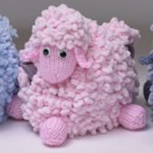 Load image into Gallery viewer, Knitting Pattern: Sheep Teapot Cosy in King Cole Funny Yummy Yarn