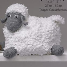 Load image into Gallery viewer, Knitting Pattern: Sheep Teapot Cosy in King Cole Funny Yummy Yarn